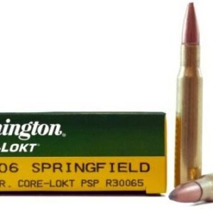 Remington Core-Lokt .30-06 Springfield, 180 Grain PSP, 20 Rounds