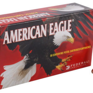 Federal 9mm Luger 115 gr FMJ American Eagle 50/Box Item Number: AE9DP BX / View More Items by Federal / Condition: NEW