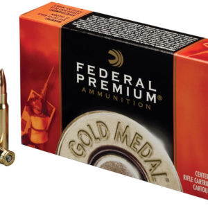 Federal 223 Rem 69 gr Sierra MatchKing BTHP Gold Medal 20/Box