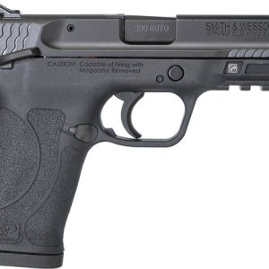 Smith & Wesson M&P380 Shield EZ M2.0 Pistol 11663, 380 ACP, 3.67", Black Polymer Frame, Black Armornite Finish, 8 Rds